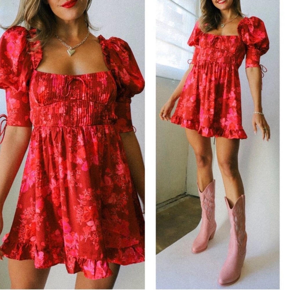 Love and Lemons Alia Mini Dress XS BNWT